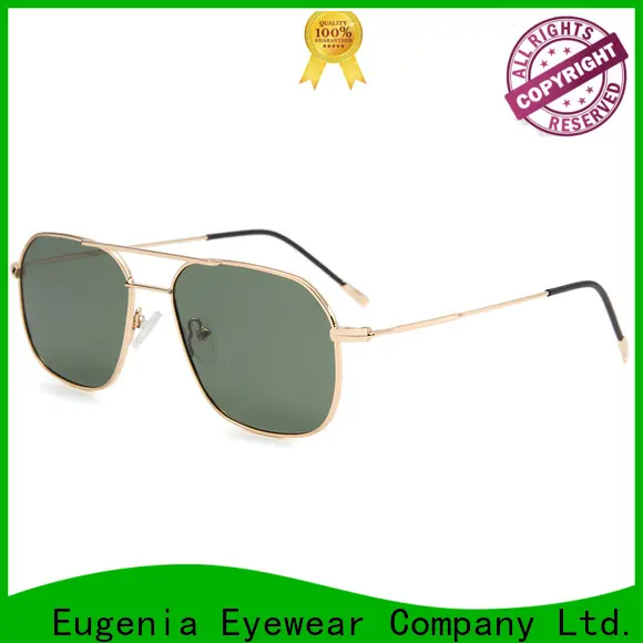 Eugenia square rimless sunglasses elegant for decoration 1
