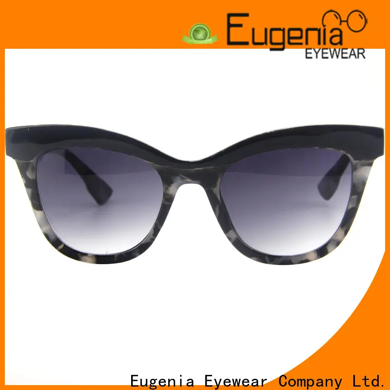 free sample oversized cat eye sunglasses from China 1