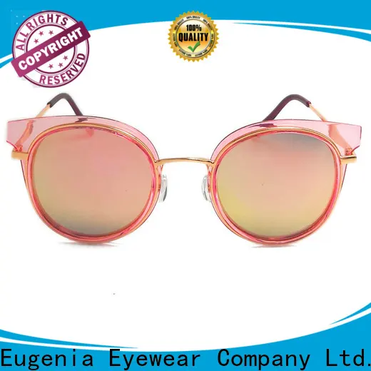 Eugenia circle sunglasses with custom services for decoration 1