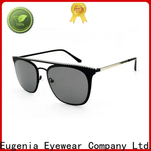 Eugenia square rimless sunglasses luxury for Travel1 1