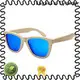 Eugenia square sunglasses for men elegant for Travel 1