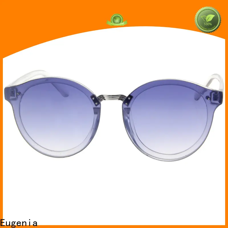 Eugenia Superhot round sunglasses men company for unisex 1