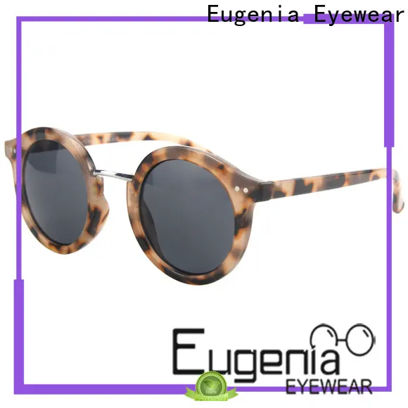 Custom round sunglasses company for unisex 1