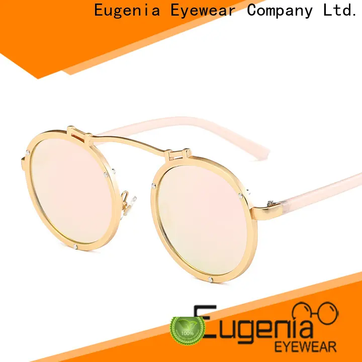 Eugenia round sunglasses wholesale for unisex 1