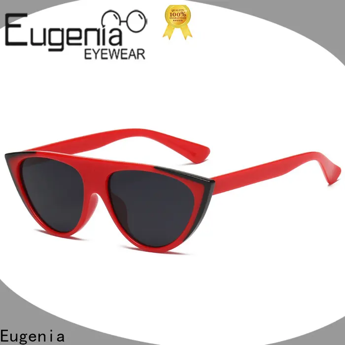 Eugenia free sample square cat eye sunglasses factory direct supply for Vacation 1