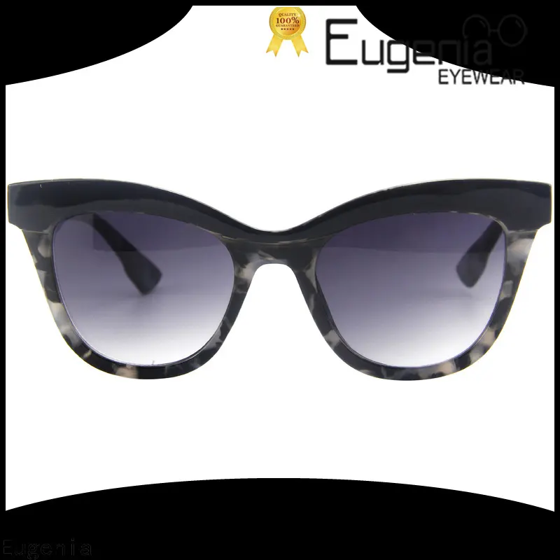 Eugenia free sample square cat eye sunglasses factory direct supply 1