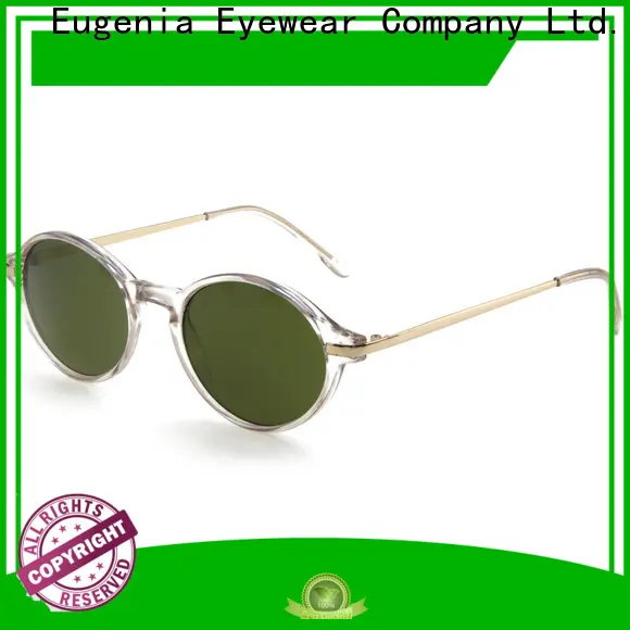 Eugenia circle sunglasses with custom services for decoration1 1