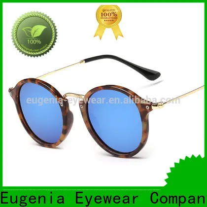 Eugenia round sunglasses women factory for unisex 1
