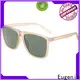 Eugenia unisex black square sunglasses top brand for Travel 1