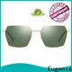Eugenia worldwide square rimless sunglasses elegant for decoration 1