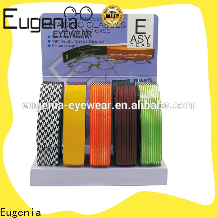 Eugenia Cheap reading glasses all sizes bulk production 1