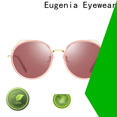Eugenia circle sunglasses with custom services for man 1