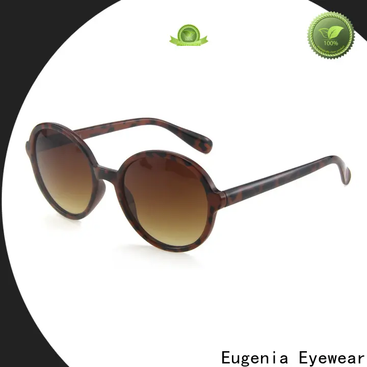 Eugenia Fashion round sunglasses women factory for unisex 1