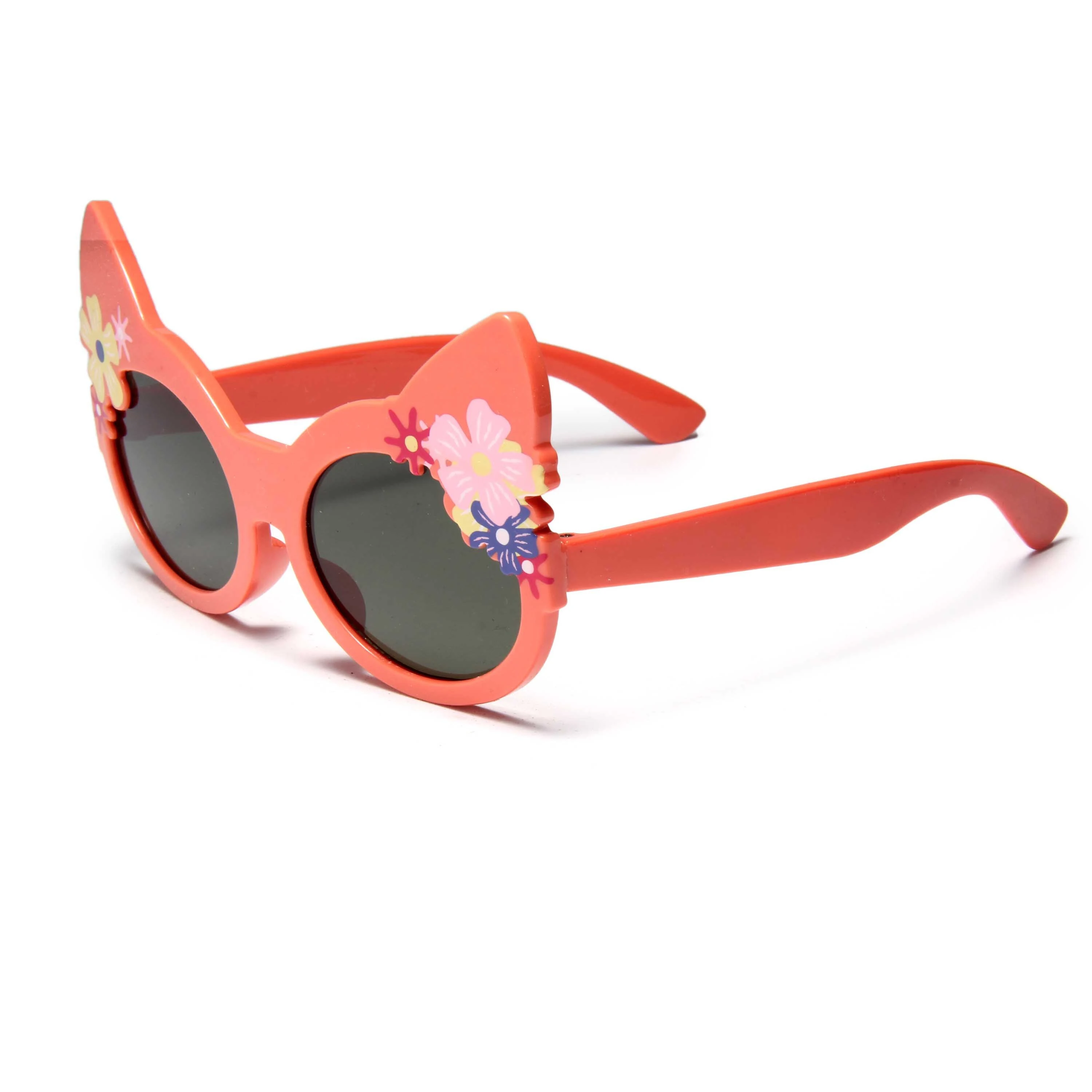SK4707 Adorable Children's Floral Sunglasses New Fashion Cat Eye Kids Sun Glasses Eyes Kids Sunglasses Wholesale for Children Girl Boy 1
