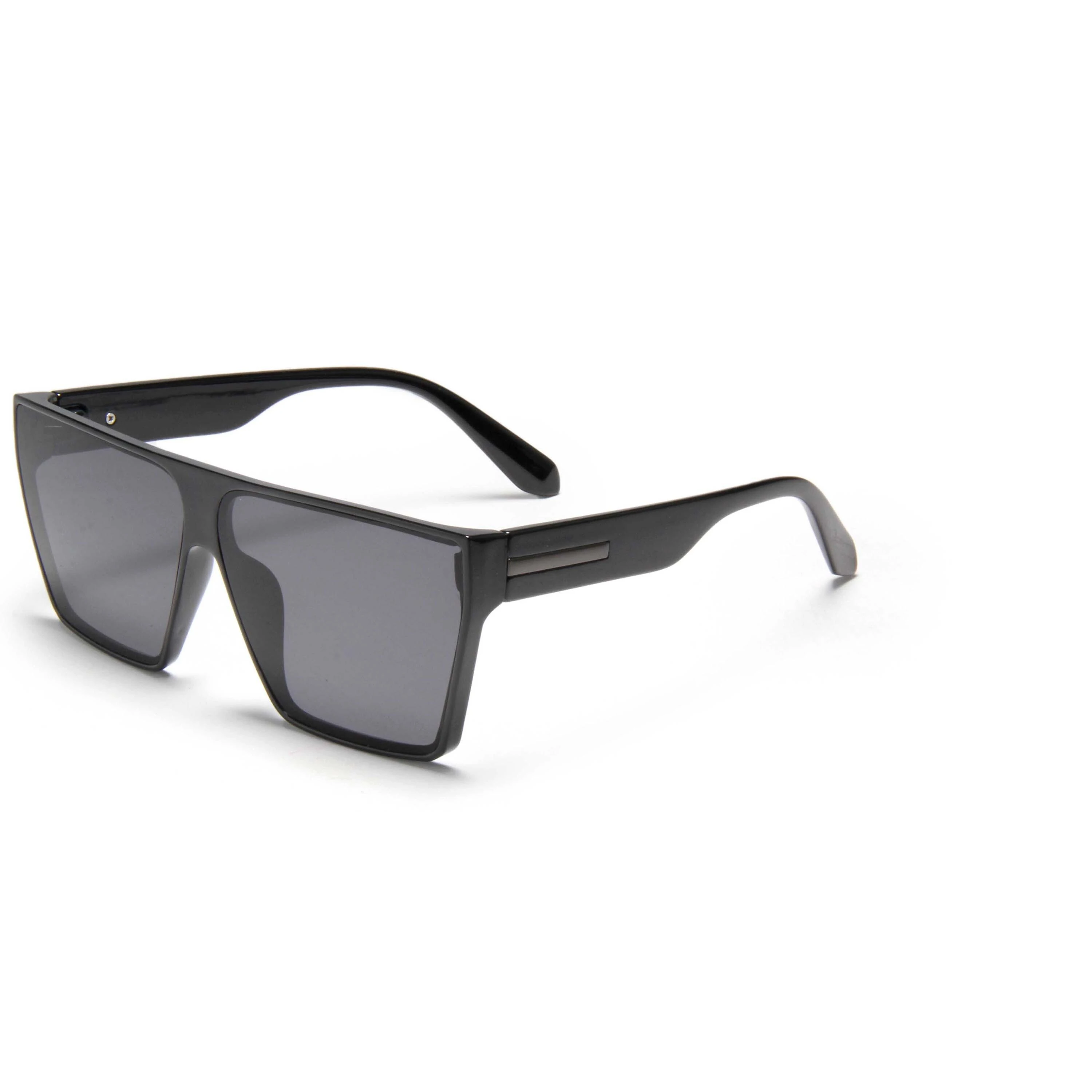 S14177 Black Square Sunglasses 2025 New Arrivals Fashion Design PC Men Women Fashion Trendy Shades Logo Custom Men Sunglasses 1