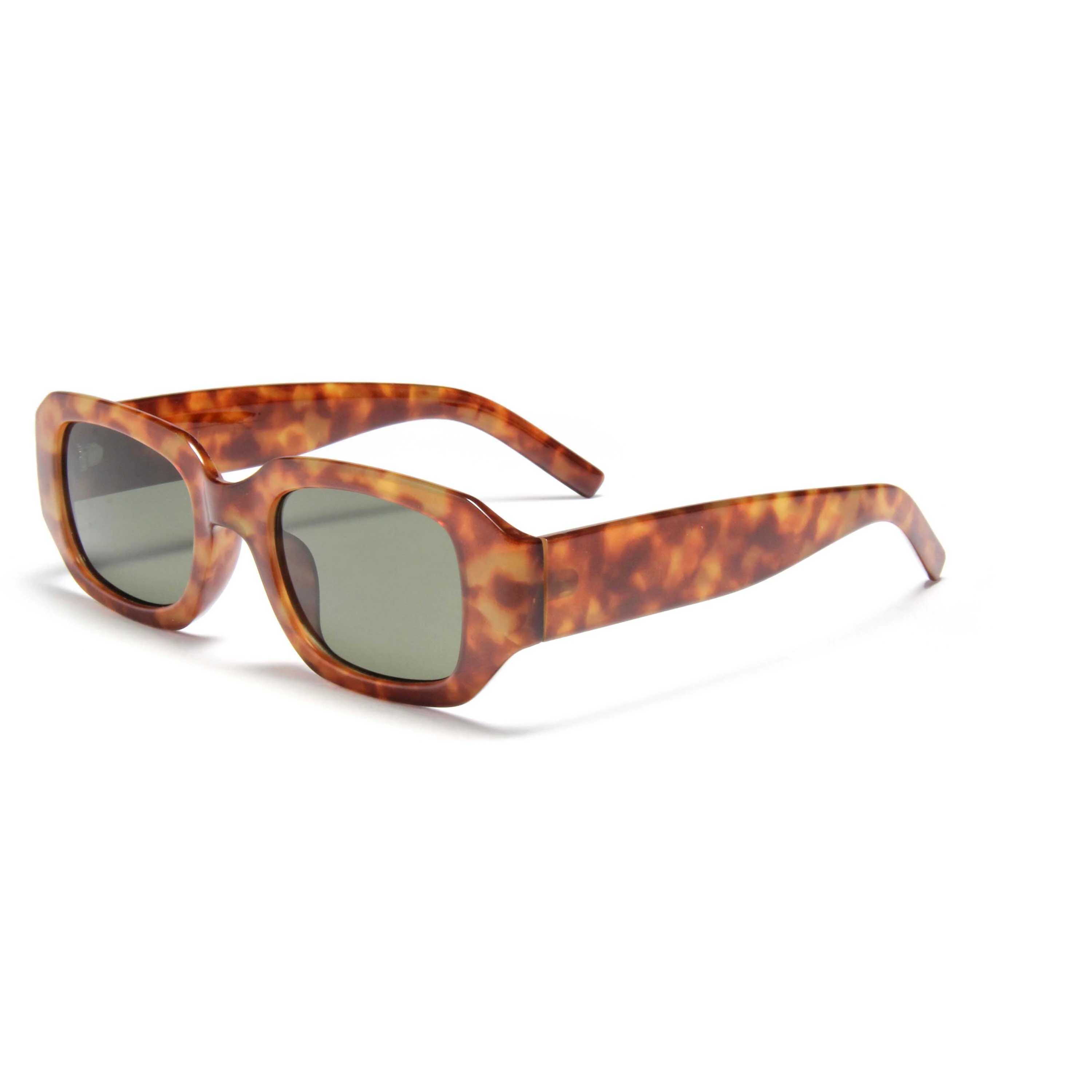 S32425 Tortoiseshell Square Gafas de sol Sun Gafas de sol de lujo 1