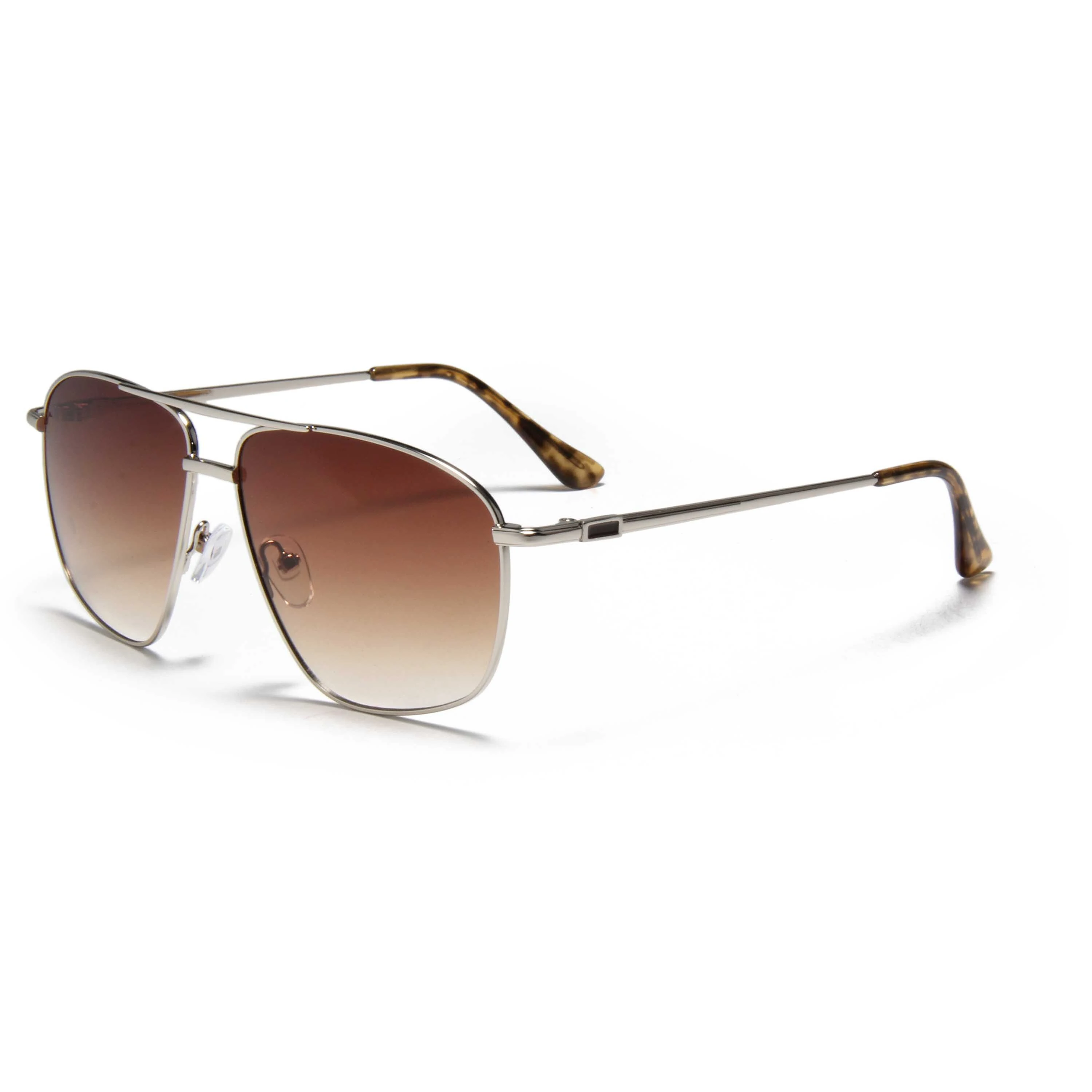YJ354 Diseño de aviador clásico Logotipo personalizado Diseñador de moda UV400 SUMPLEES GAJAS DE SOL LUXURO Gafas de sol de marco cuadrado de lujo 1