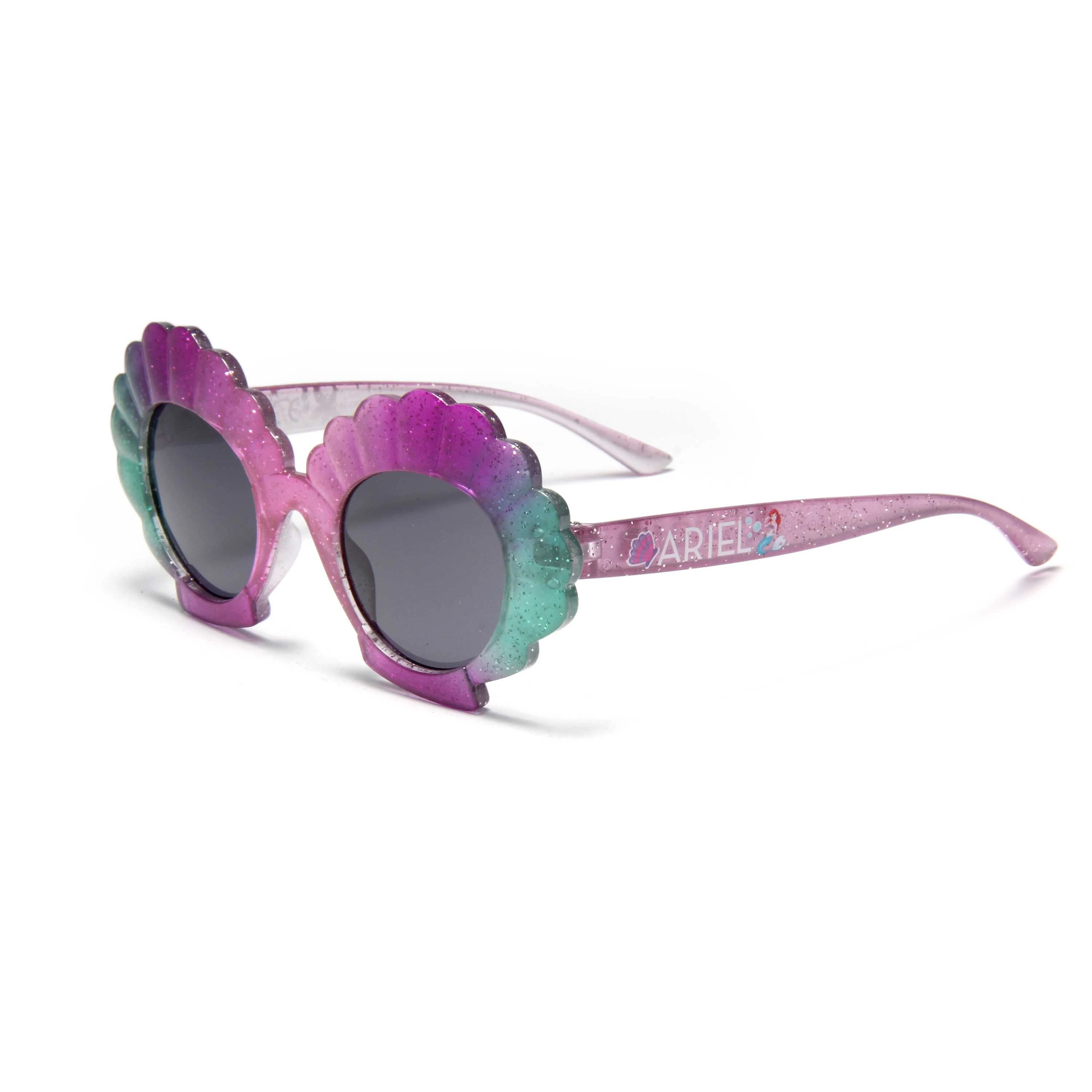 SK13001 Shell Mermaid Children's Sunglasses Large Frame Unisex Children's Sunglasses for kids Fashion-Style UV400 Protection Transparent 1