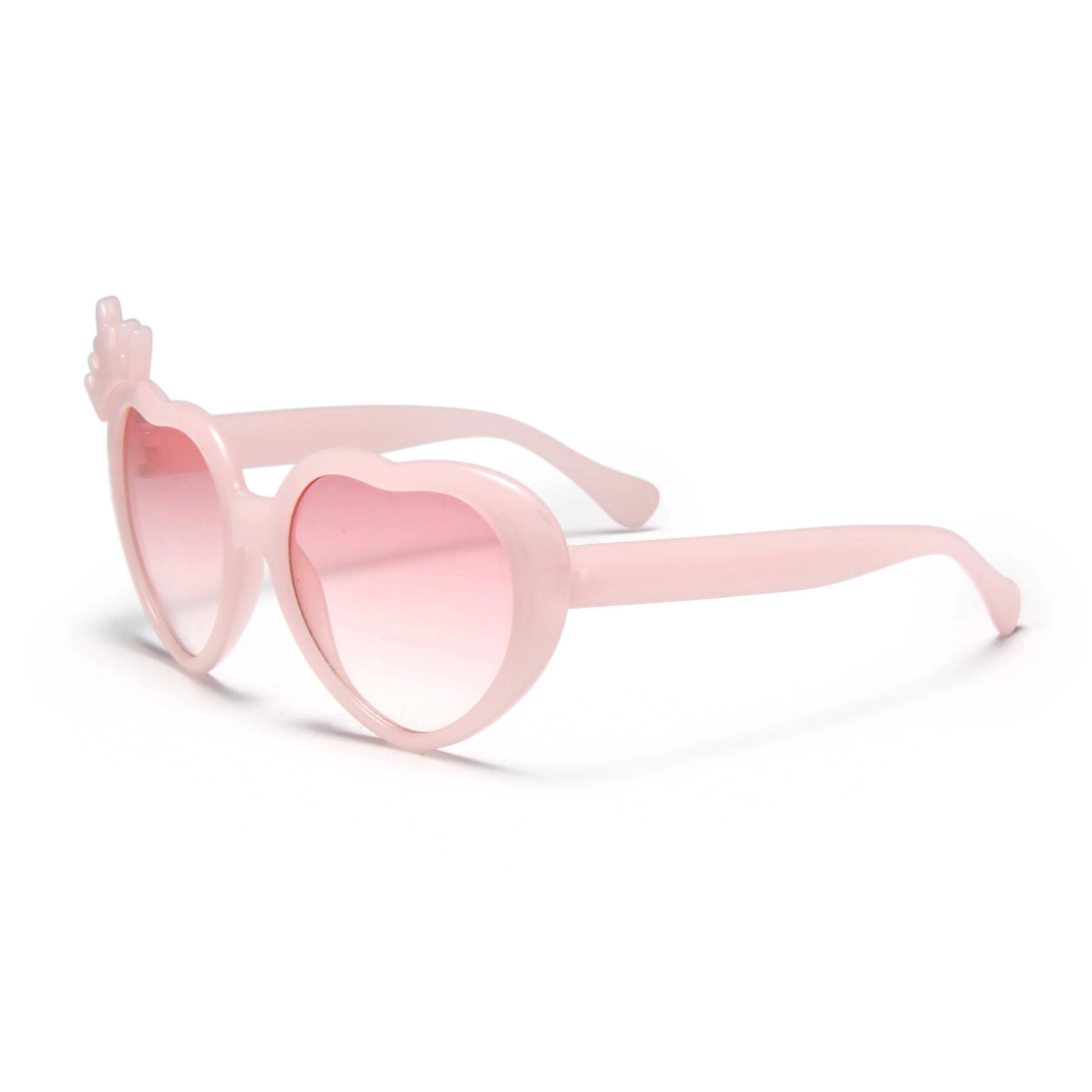 SK33049 Adorable Heart-Shaped Trendy Lovely Children Toddler Cat Eye Sunglasses Party Love Shaped Glasses Eyewear Kids Heart Shaped Sunglasses 1