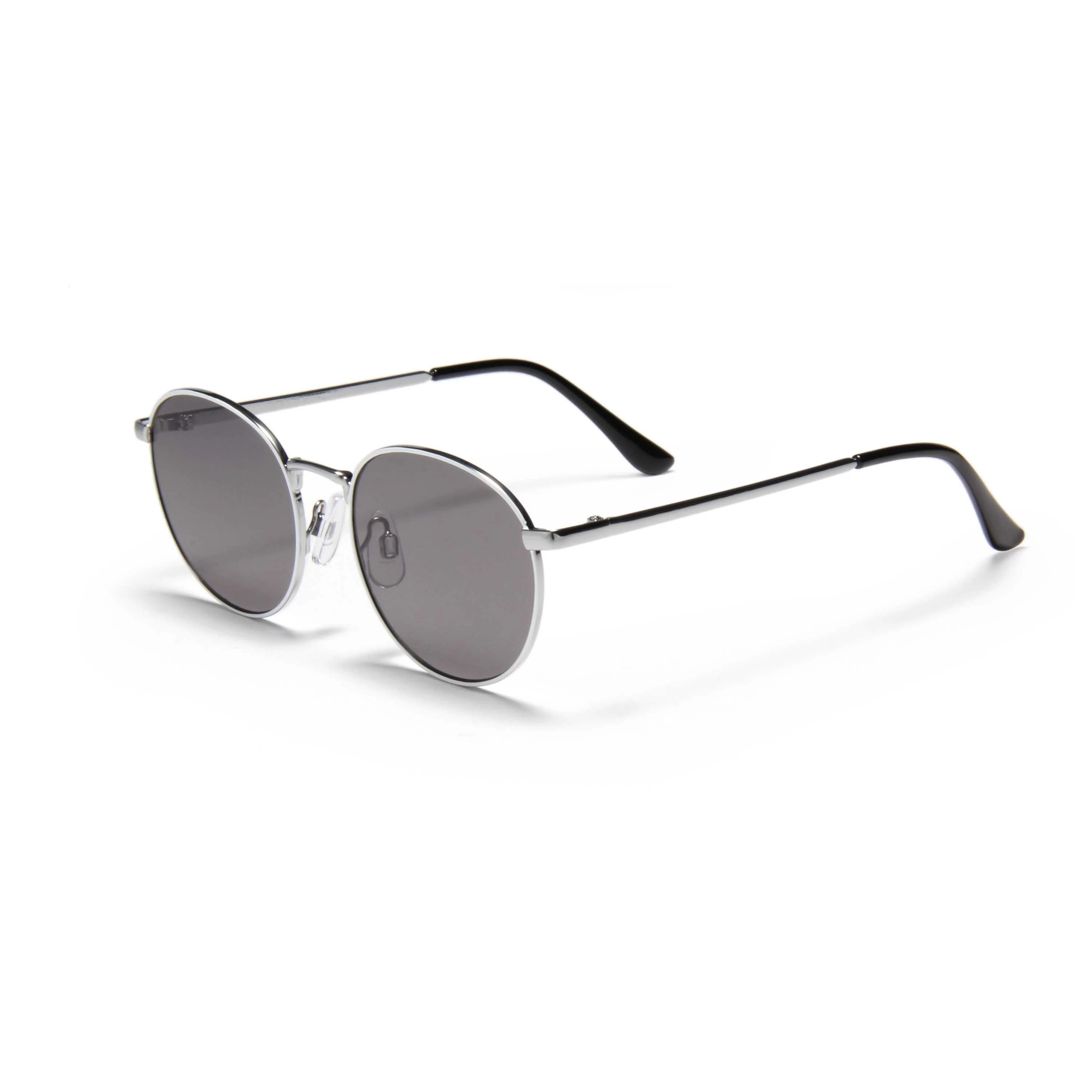 SK60058 Stylish and Protective Round Children's Sunglasses 2025 Free Design Custom logo Polarized Factory Promotional Gift Metal Sun Shades Glass Kids Sunglasses 1