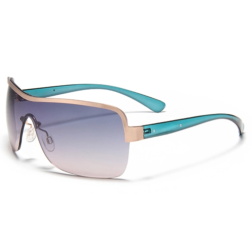 S60049 Fashion Big Frame Al por mayor tendencia de las gafas de sol de las gafas de sol de la marca Marcos de solas para mujeres para mujeres Gafas de sol transparentes 1
