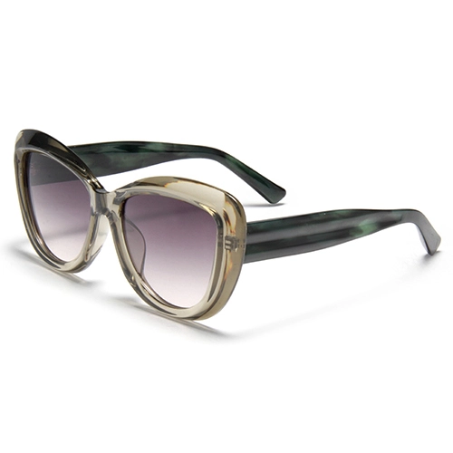 S23049 New Fashion Cross-Border Sunshade Glasses Women Europe American  Custom Logo Female Wholesale Manufacture Women Sunglasses 1