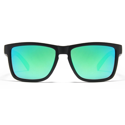 S21134 Outdoor Sports Wholesale UV400 Protection Polarized Lens Custom Logo Square Frame Sunglasses 1