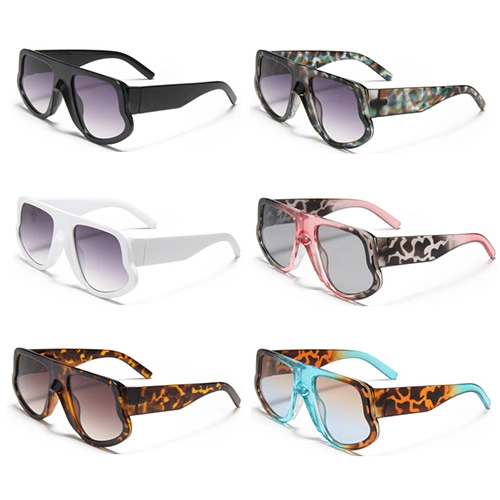S27045 EUGENIA New Retro Personality Irregular Sunglasses with PC Frame Designer Sunglasses Famous Brands Luxury Polarized Shades 1