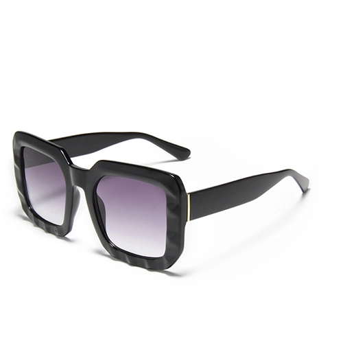 S27057 Big Frame Sunglasses Custom Logo Thick Frame Rectangle Sun Glasses Women Men Brand Sunglasses Wholesale 1