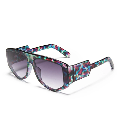 S27069 2025 Luxury Retro Unisex Uv400 Square Shape Polarized Frame New High End Custom Logo 1