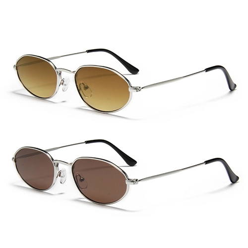 S60166 2025 Gafas de sol polarizadas con logotipo personalizado de diseñador para mujer, monturas ovaladas, gafas de sol de alta calidad para mujer 1