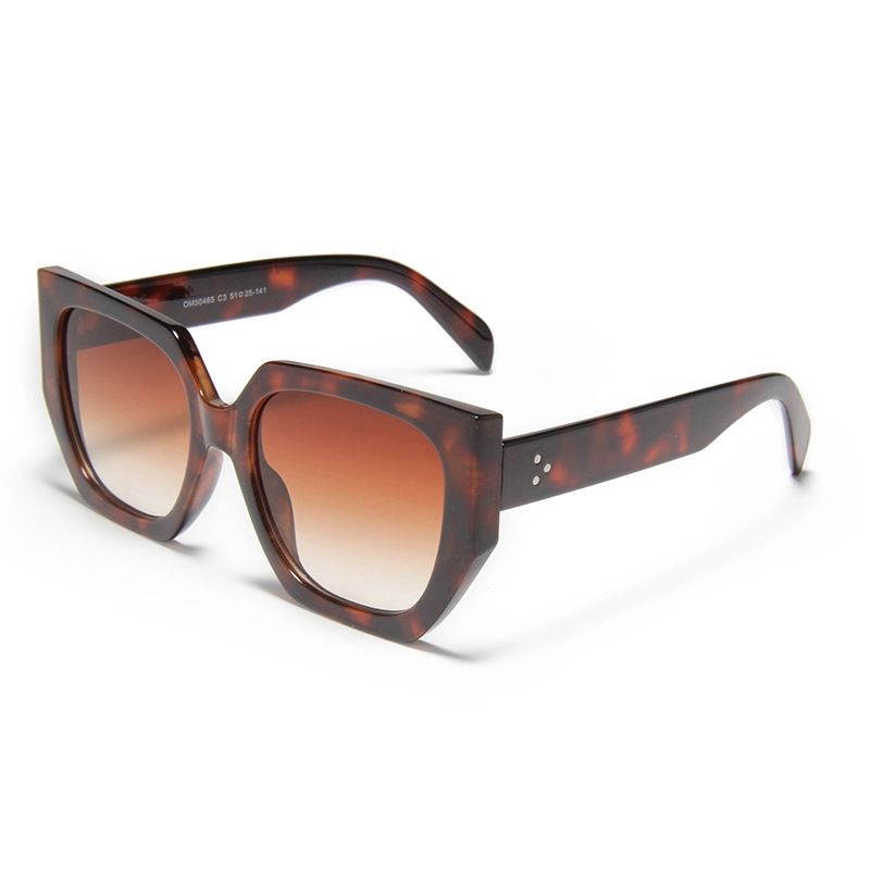 S66102 Luxury Retro Frame UV400 Polarized Sunglasses for Men Women Designer Custom Logo 1