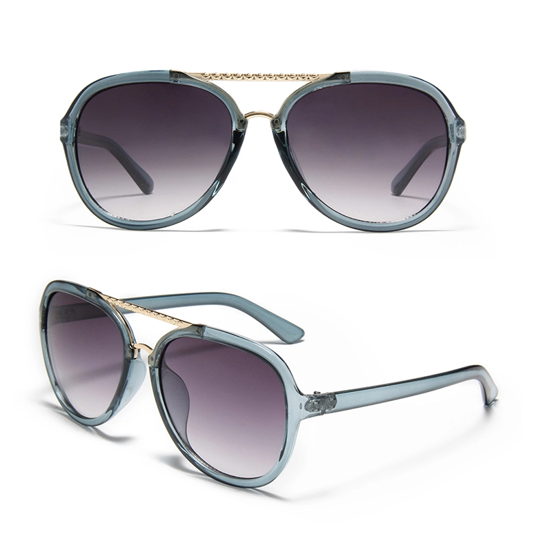 S66180 Custom Sunglasses Logo Luxury Designer Double Beam Sunglasses Women Optimal Sunscreen for  Live Driving 1
