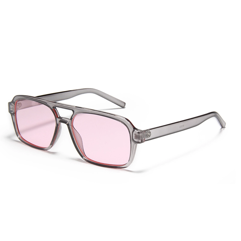 S66202 Recommend Square New Design Logo Unisex Sunglasses Brand Style Design 1