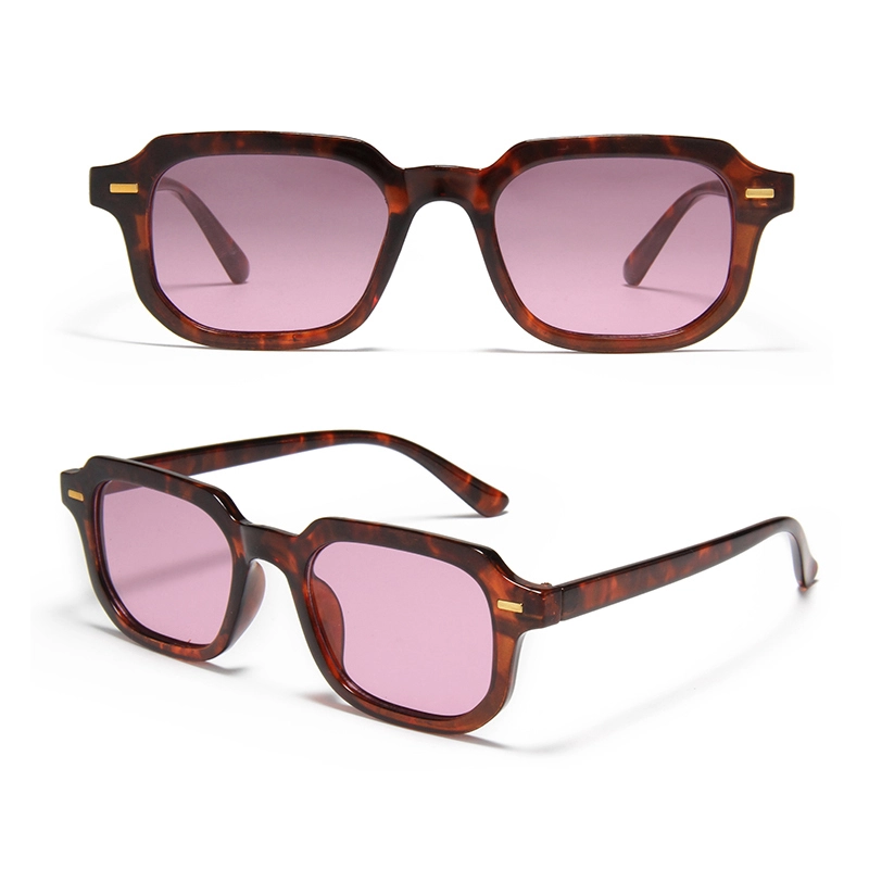 S66203 New Fashion Designer Classic Custom Logo Luxury Vintage Sunglasses Women 1