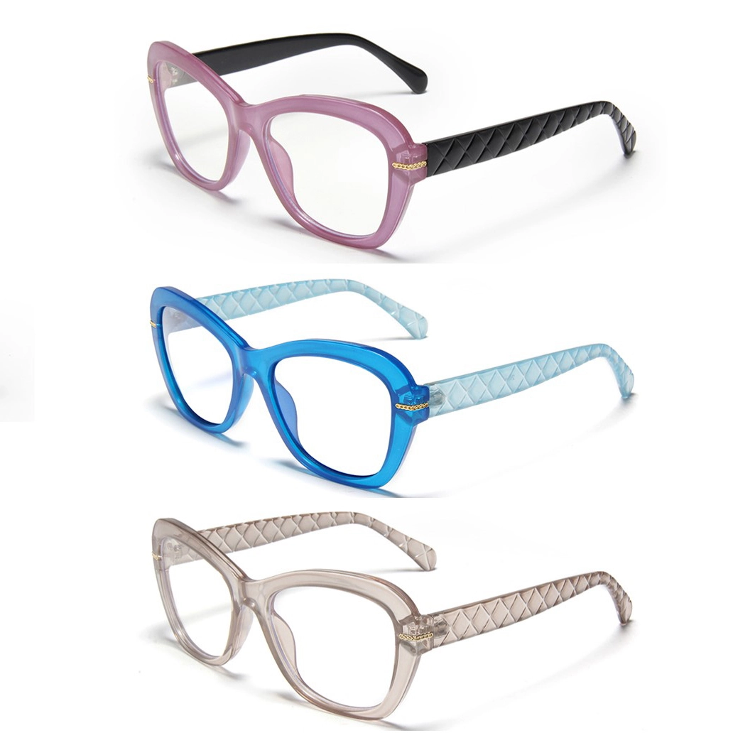B10004 Clear Frame Cat-eye Blue Light Blocking Glasses for Women Nerd Eyeglasses Anti Blue Ray Computer Screen Glasses 1