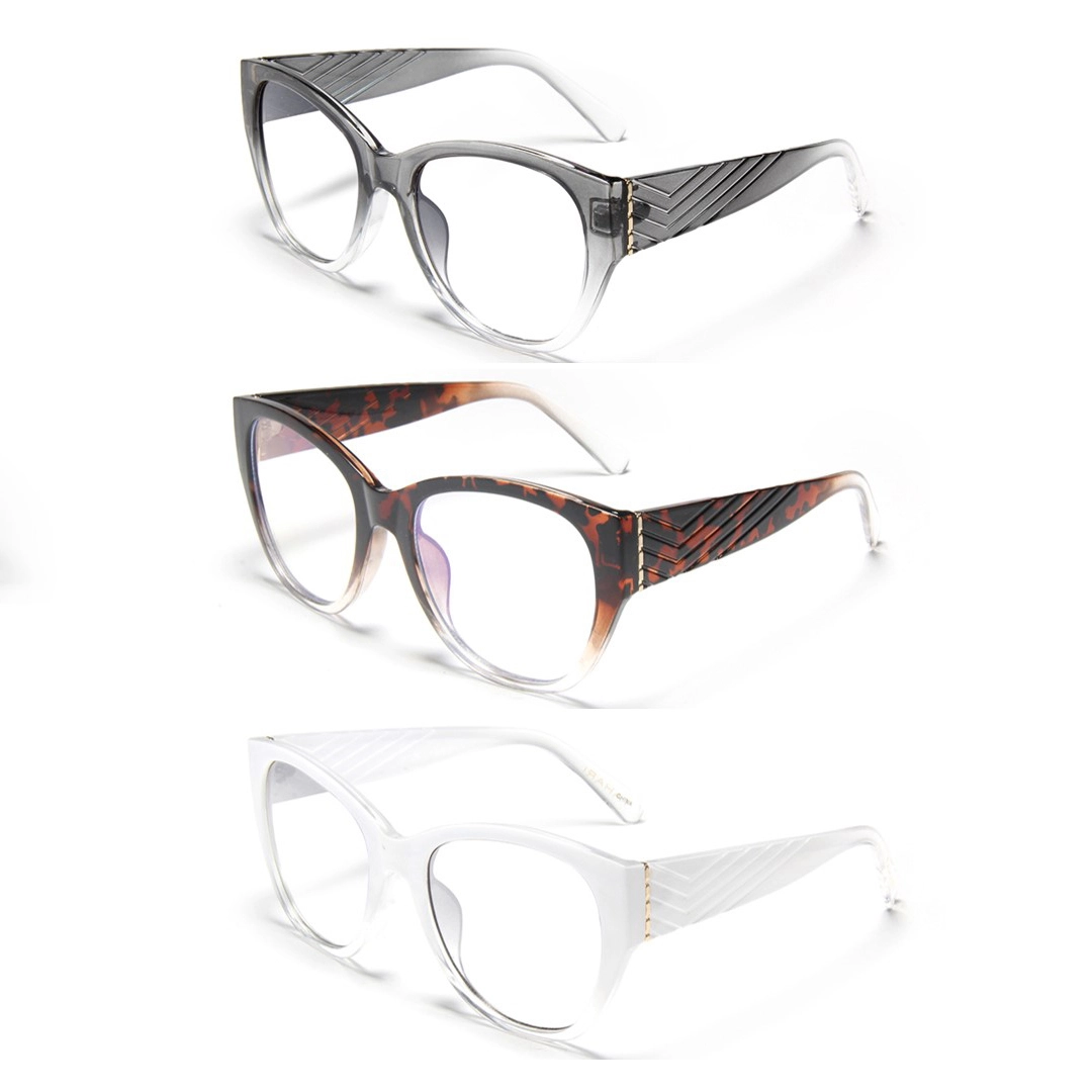 B10006 Simple Fashion Classic Retro Cat-eye Blue Light Blocking Glasses Comfortable Eyeglasses Frame PC Frame Reading Glasses 1