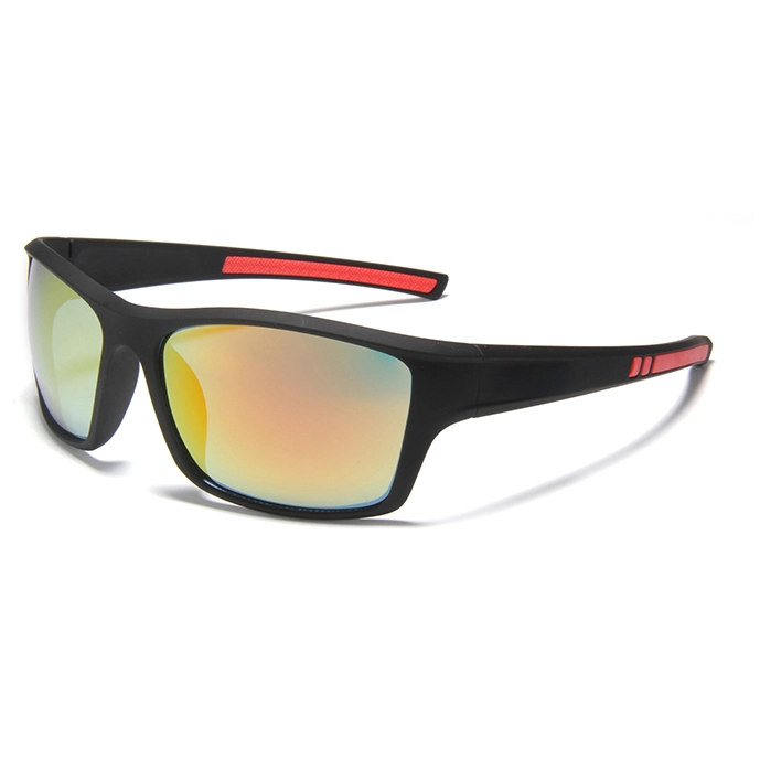 S87071 Gafas de sol cuadradas coloridas para deportes al aire libre, resistentes al viento, para ciclismo, pesca, esquí, UV400, para hombres y mujeres, OEM ODM 1