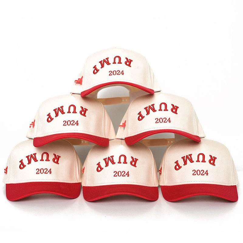 Casquette de baseball à 5 ​​panneaux en coton à profil moyen, brodée sur mesure, couleur contrastée, pour hommes, FMBK02 1
