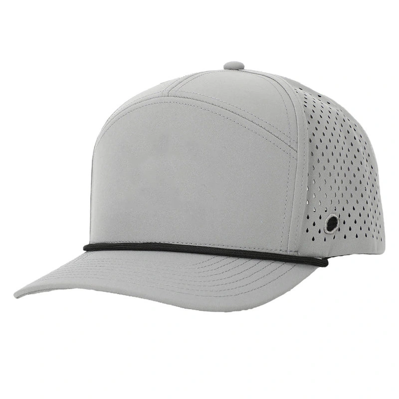 Casquette à 7 panneaux avec porte-tee, imperméable &lt;000000&gt;, résistante à la transpiration, casquette à pression pour le golf FMWF-07 1
