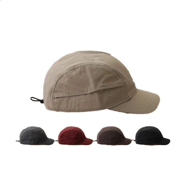 Best Custom 4 Panel curved brim outdoor Running Cap For Women And Men FMRC-03 1