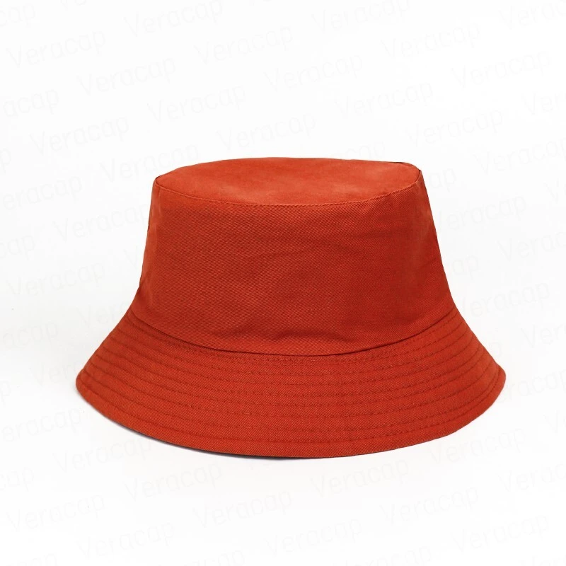 Custom Unisex Solid Color Cotton Lightweight Bucket Hat For Summer FMBC-01 1
