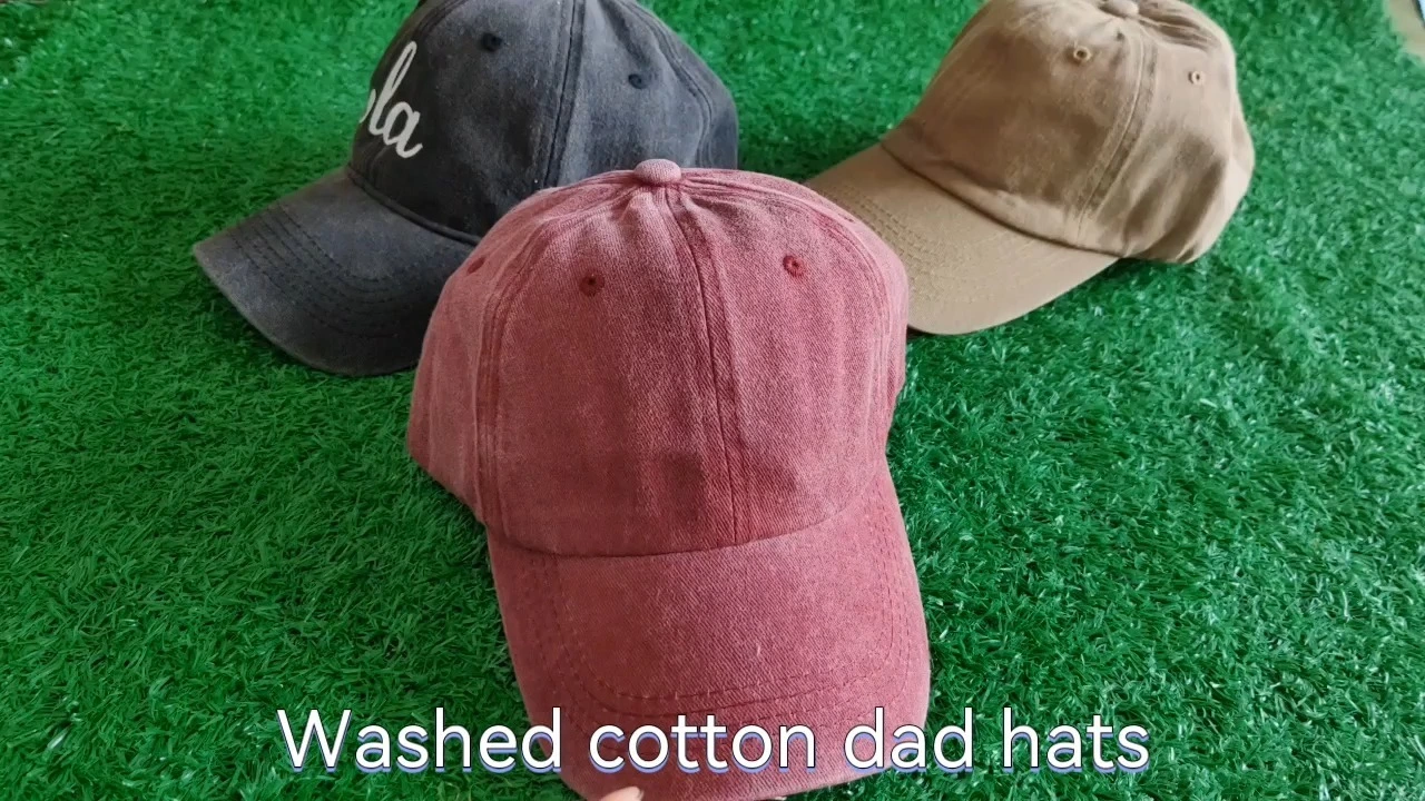 Fanmei Personnalisé vintage lavé coton charbon dezaine fille papa chapeau pour grosse03 1