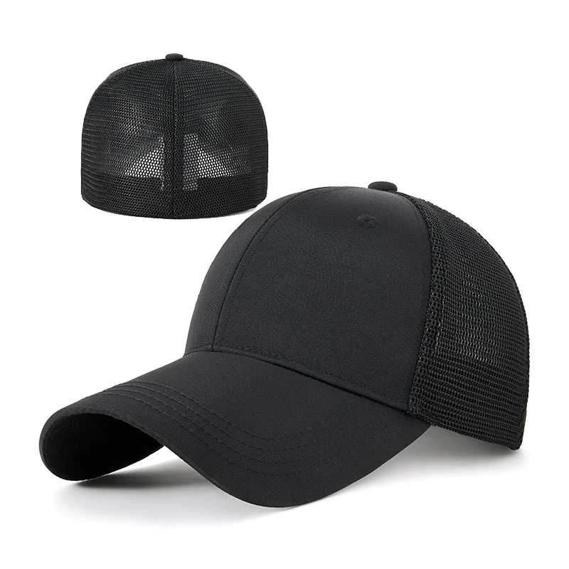 Headwear Fanmei 6 панель сетчатой ​​сетки с обратными гольф-шляпами с изогнутым краем01 1