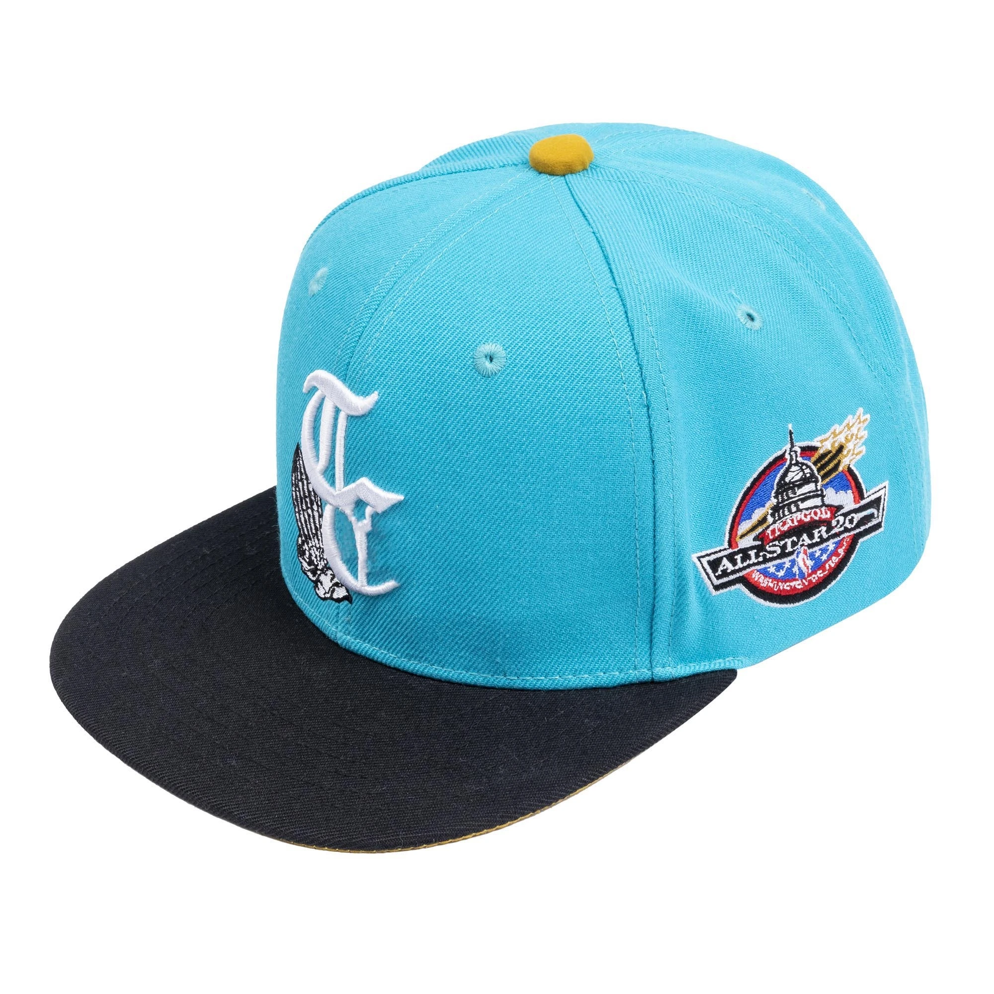 Fanmei Headwear Custom вышита 6 панель Flat Bilt Fitted Hat для оптового FMFT-05 1