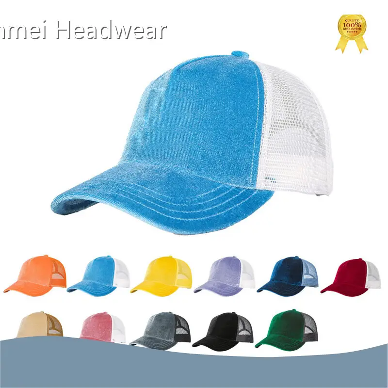 Fashion Puff Print Trucker Hat with Good Price 1