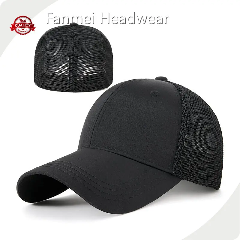 Bulk Black Fitted Hat From China 1
