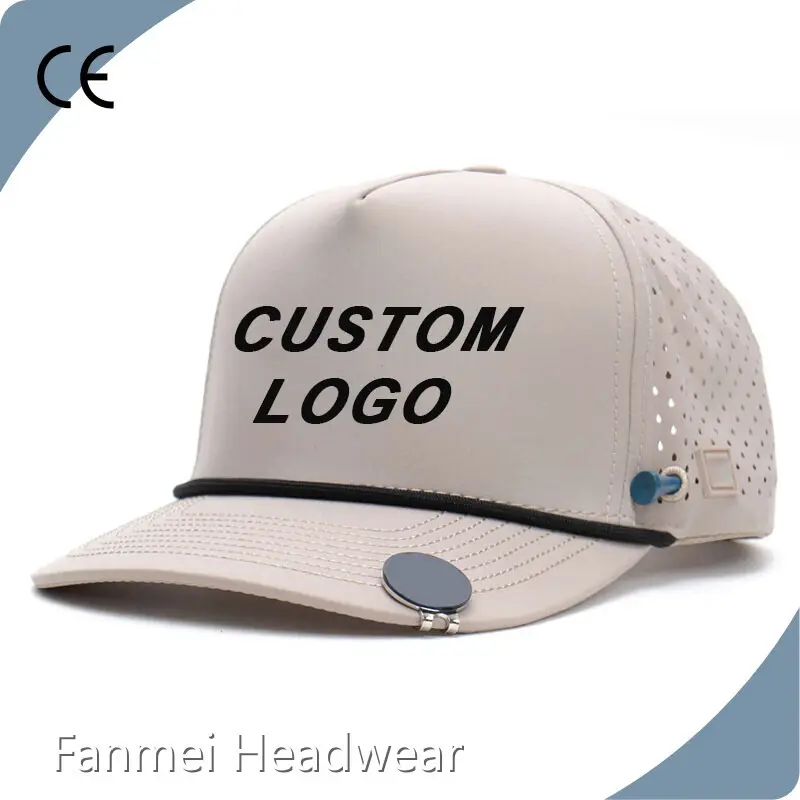 Golf Visor Hat Made in China 5 Panel 1