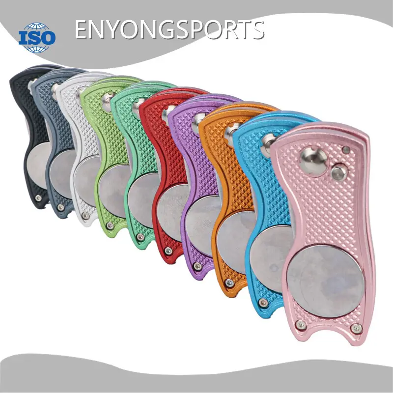 ENYONG Golf Divot Tool with Ball Marker Customized Logo Golf Divot Tool with Ball MarkerCompany 1