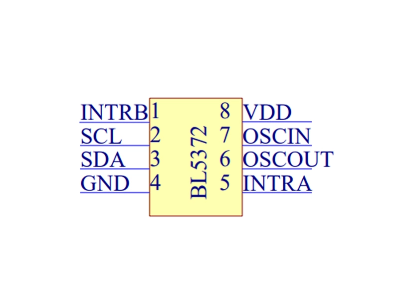 Echtzeit-Clock-Chip (RTC) Low Power BL5372 1